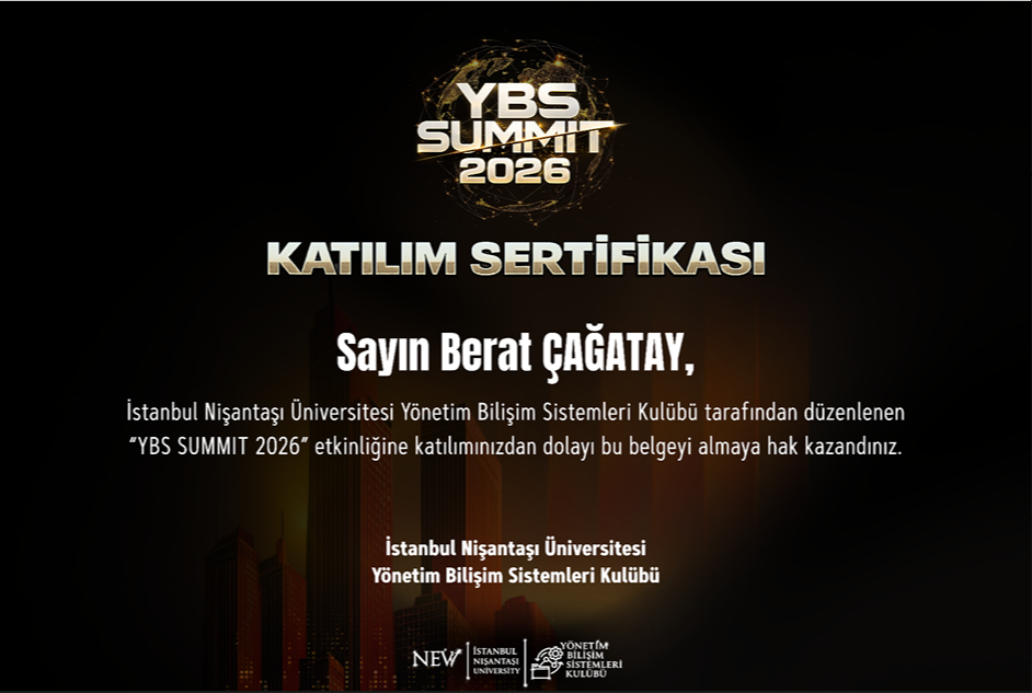 YBS Summit 2026 — Nişantaşı Üniversitesi